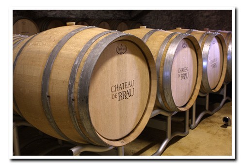 Chateau-de-Brau-Oak-Barrels