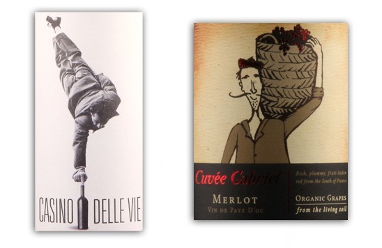 Casino-dell-Vie-and-Gabriel-Merlot-labels