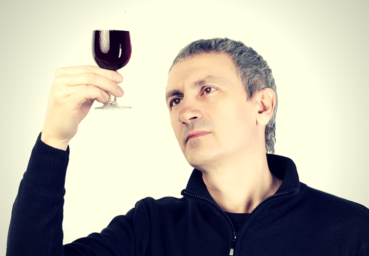 how to taste wine looking