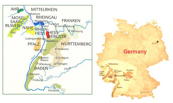 german riesling wine regions