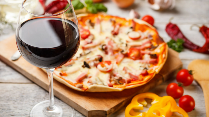 Maridaje de vinos y pizzas de Cabernet Sauvignon