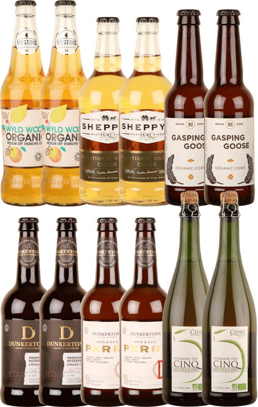 Apples & Pears Case Organic Cider Case Vintage Roots