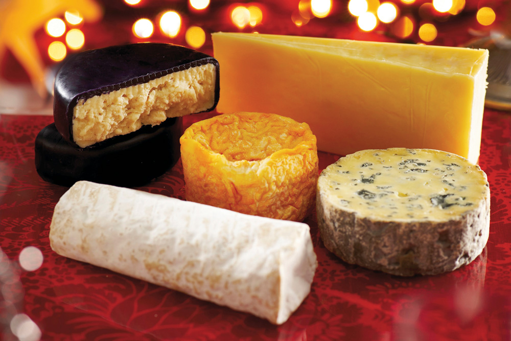 Christmas cheese