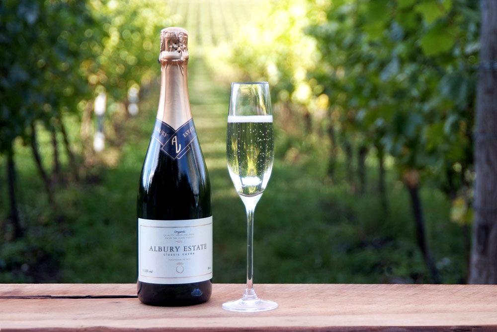 English sparkling wine