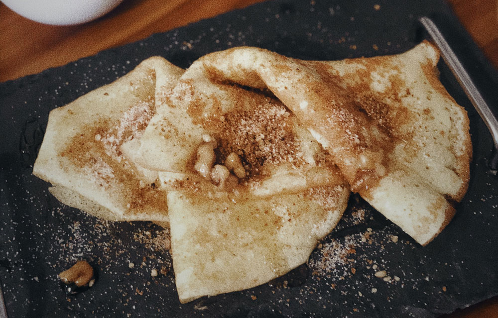 Lemon and Sugar Pancake