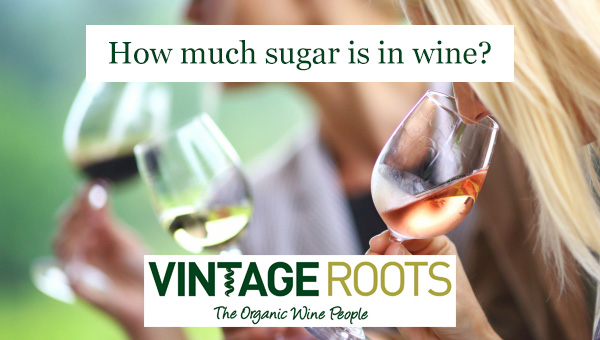 how much sugar is in wine